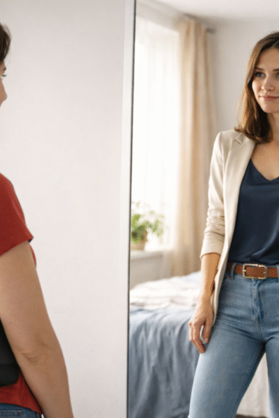 Reflexo estiloso no espelho 1