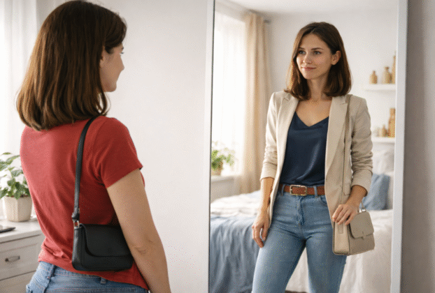 Reflexo estiloso no espelho 1