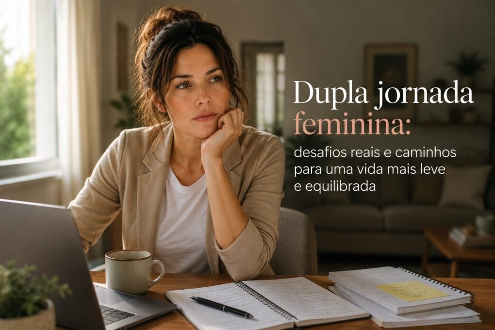 Dupla Jornada de Trabalho Feminina: O Impacto Real na Saúde e nas Finanças 1 Jornada dupla feminina