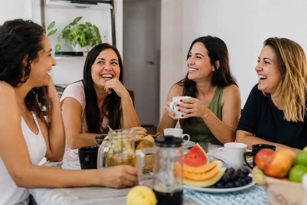 Cafe com as amigas