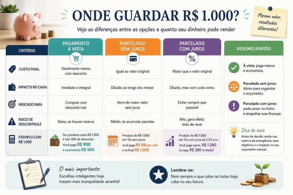 À Vista ou a Prazo – 7 Dicas Importantes Para Ajudar na Sua Escolha 3 Infografico a vista ou a prazo