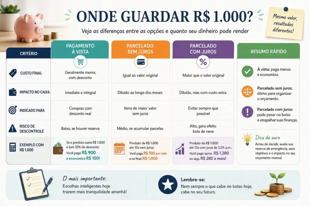 À Vista ou a Prazo – 7 Dicas Importantes Para Ajudar na Sua Escolha 3 Infografico a vista ou a prazo